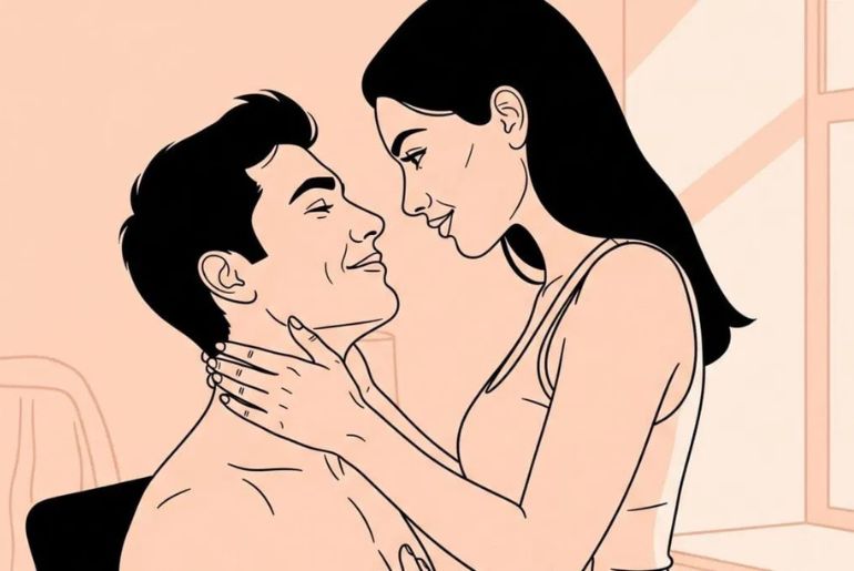 පිරිමියෙකුට ආදරය දැනෙන්න ස්පර්ශ කරන හැටි