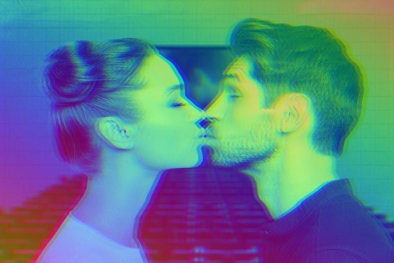 Lip kiss
