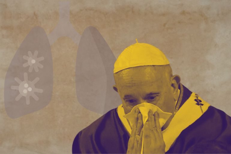 Pope sick