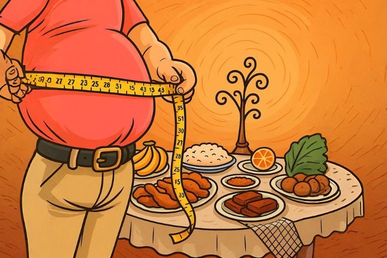 fat with aavurudu food